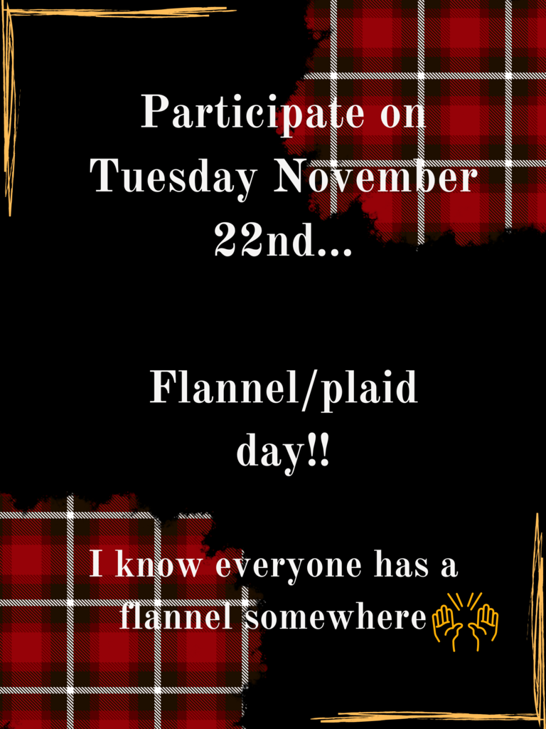 flannel dress up day